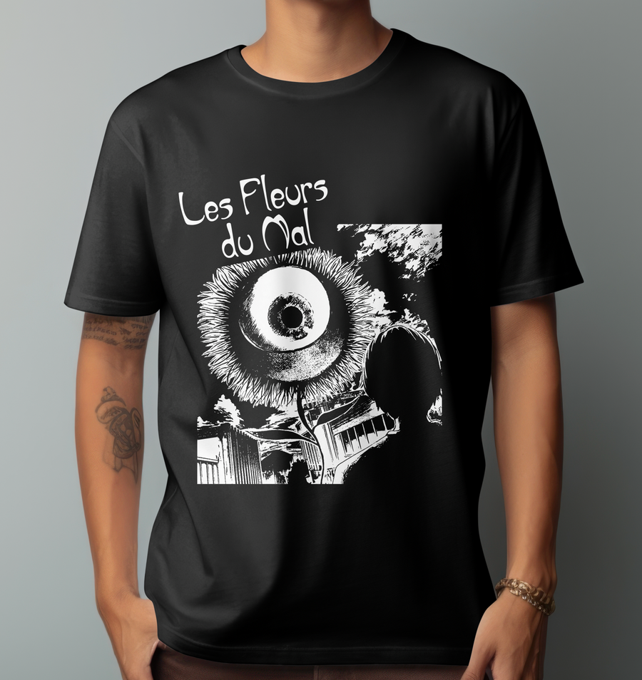Les Fleurs du Mal, Charles Baudelaire - Playera de manga corta