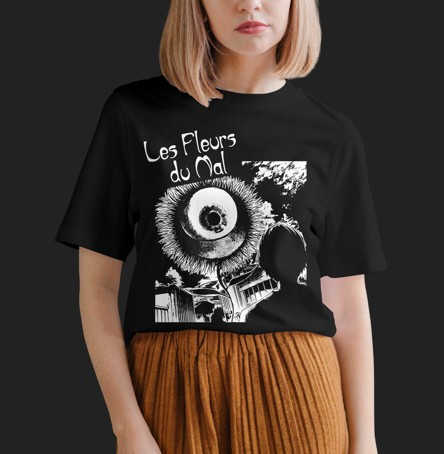 Les Fleurs du Mal, Charles Baudelaire - Playera de manga corta