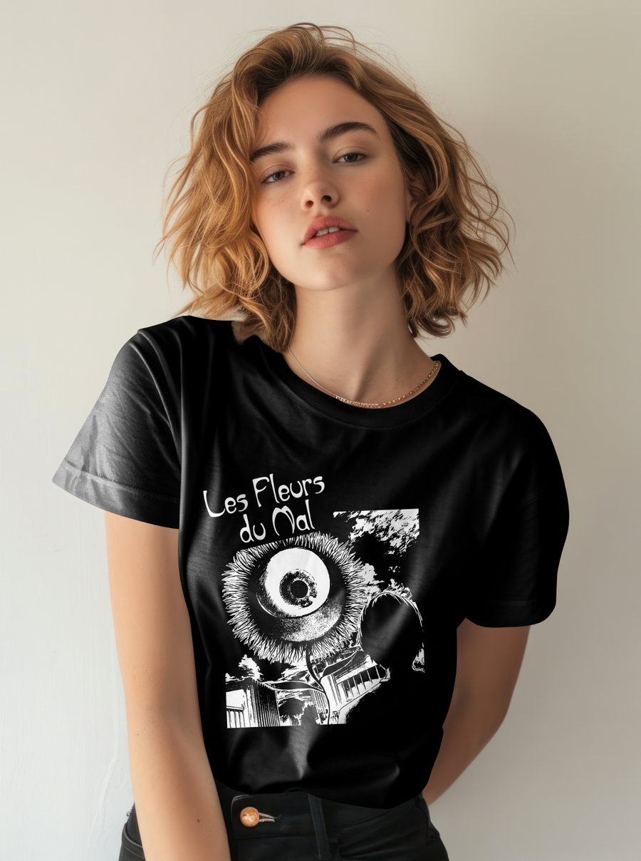 Les Fleurs du Mal, Charles Baudelaire - Playera de manga corta
