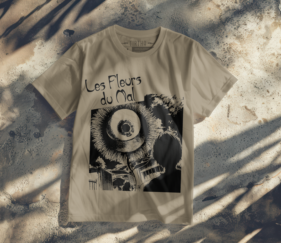 Les Fleurs du Mal, Charles Baudelaire - Playera de manga corta
