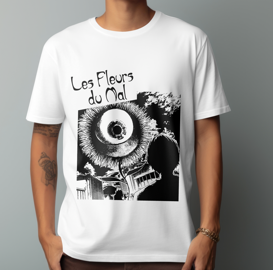 Les Fleurs du Mal, Charles Baudelaire - Playera de manga corta