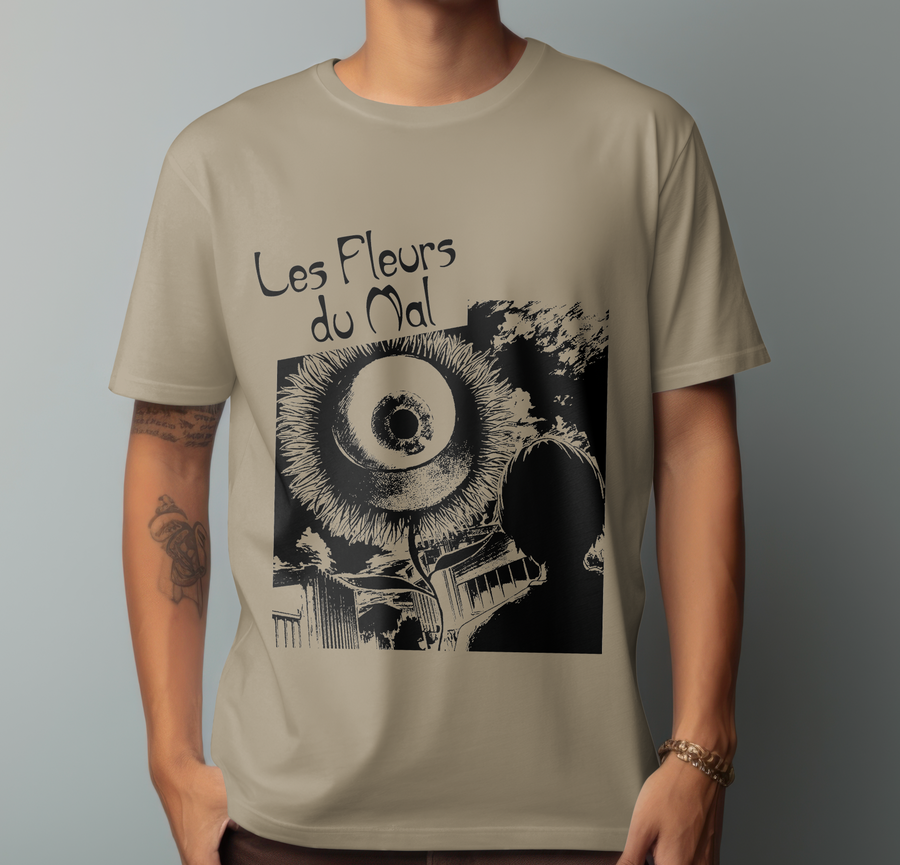 Les Fleurs du Mal, Charles Baudelaire - Playera de manga corta