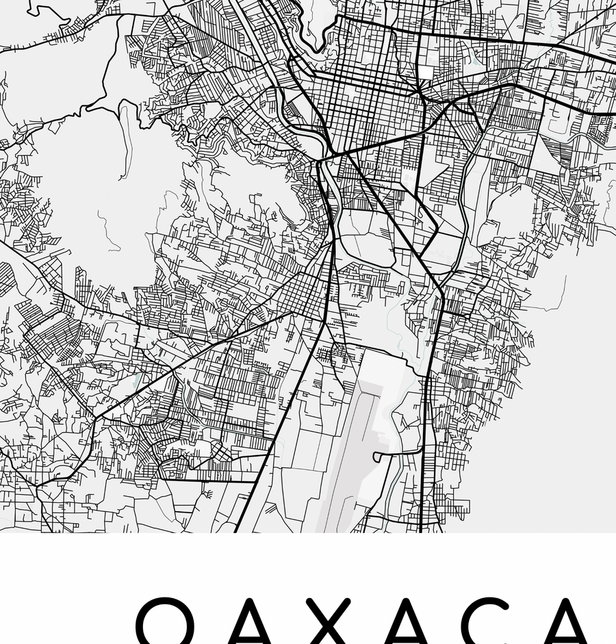 Mapa de Oaxaca México
