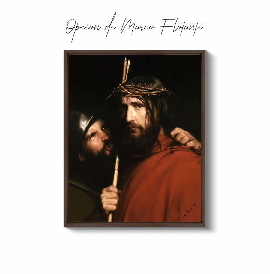 Cristo con soldado burlón (1880) - Carl Bloch