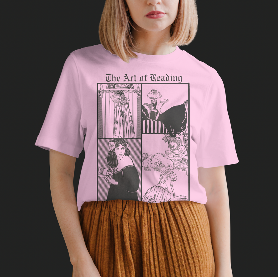 The Art of Reading - Playera de manga corta