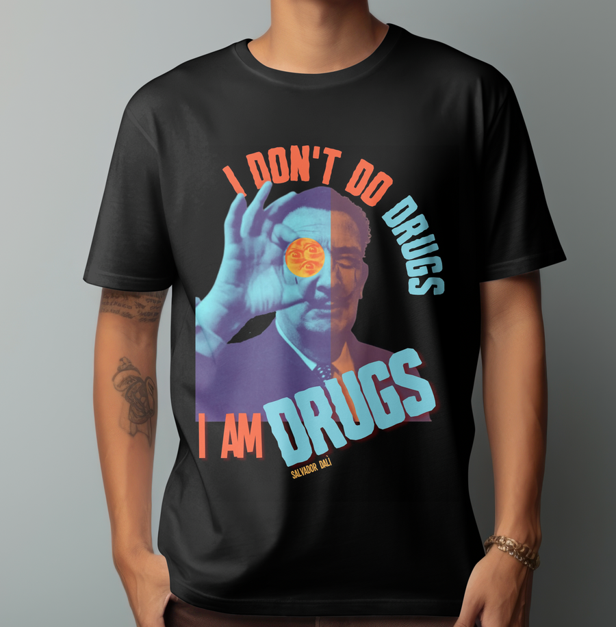 Salvador Dalí Surrealismo - Playera de manga corta
