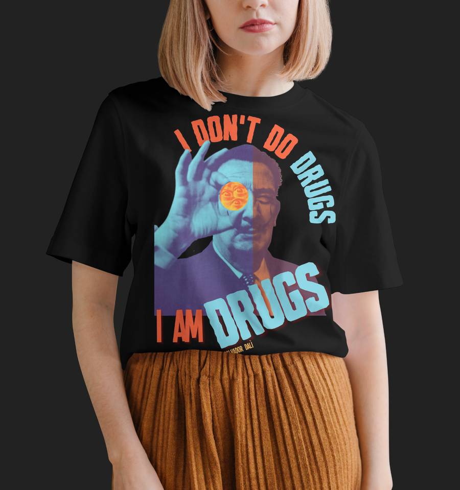 Salvador Dalí Surrealismo - Playera de manga corta
