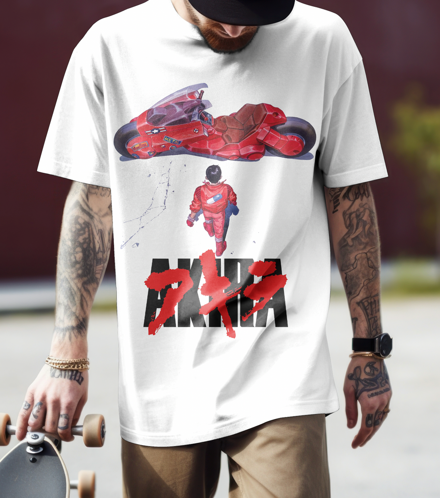 Akira Bike - Playera de manga corta
