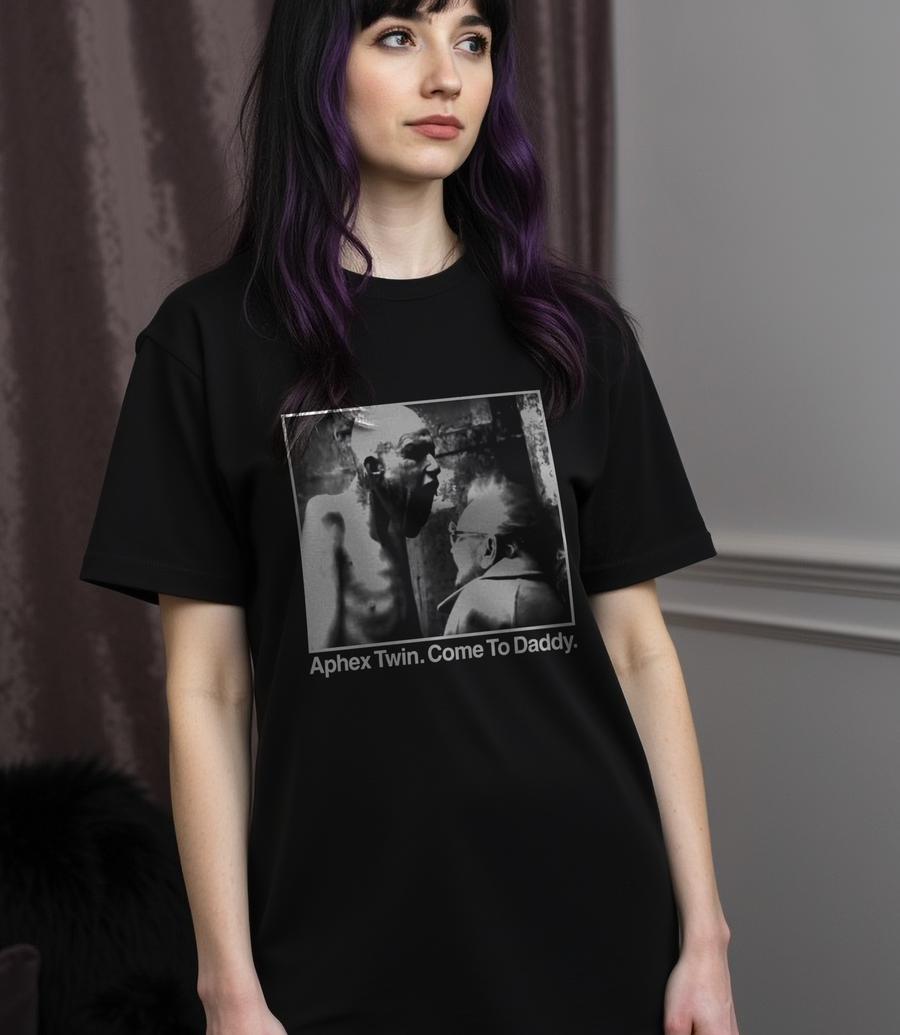 Aphex Twin - Playera de manga corta