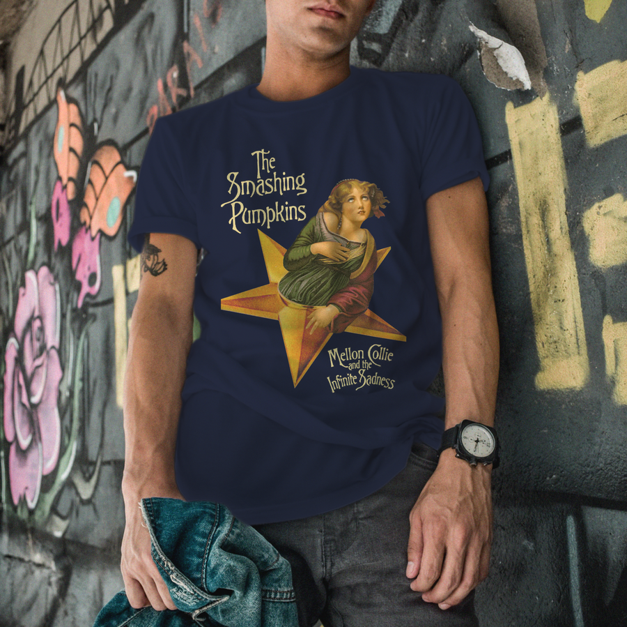 The Smashing Pumpkins,  Mellon Collie- Playera de manga corta
