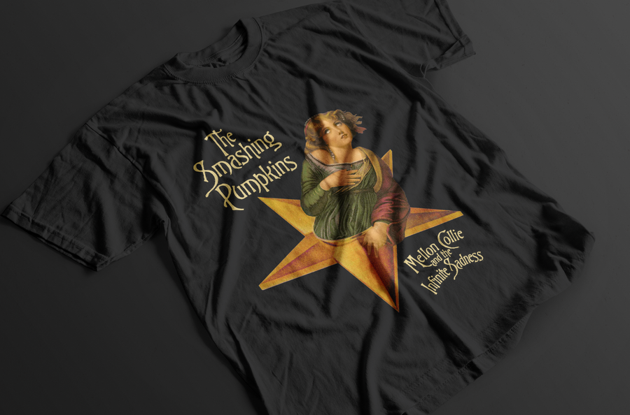 The Smashing Pumpkins,  Mellon Collie- Playera de manga corta