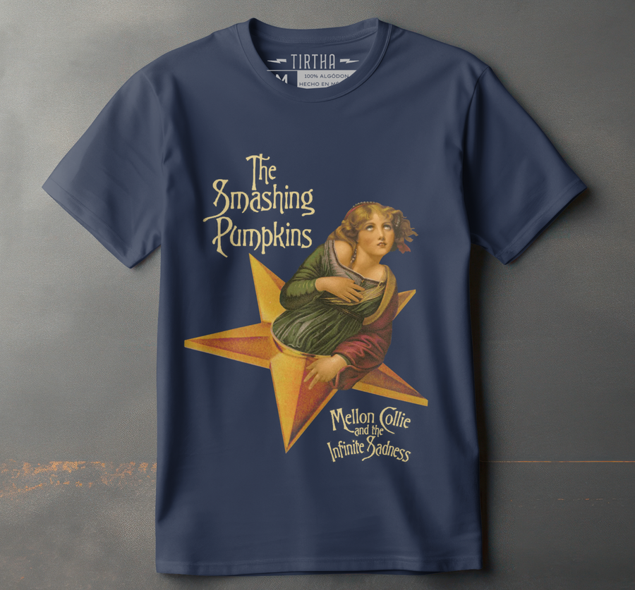 The Smashing Pumpkins,  Mellon Collie- Playera de manga corta