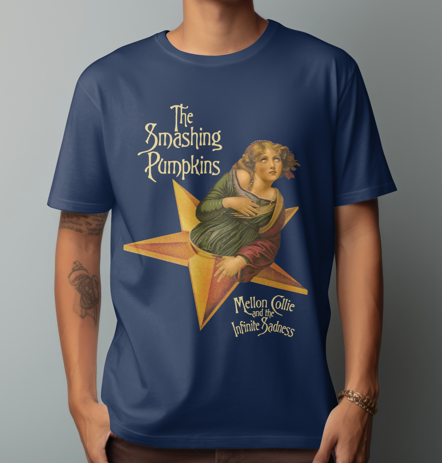 The Smashing Pumpkins,  Mellon Collie- Playera de manga corta