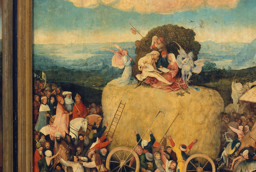Carro de Heno de El Bosco (1516) - Hieronymus Bosch