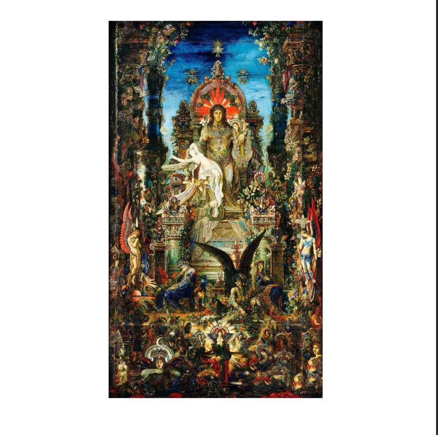 Júpiter y Sémele (1894-1895)- Gustave Moreau