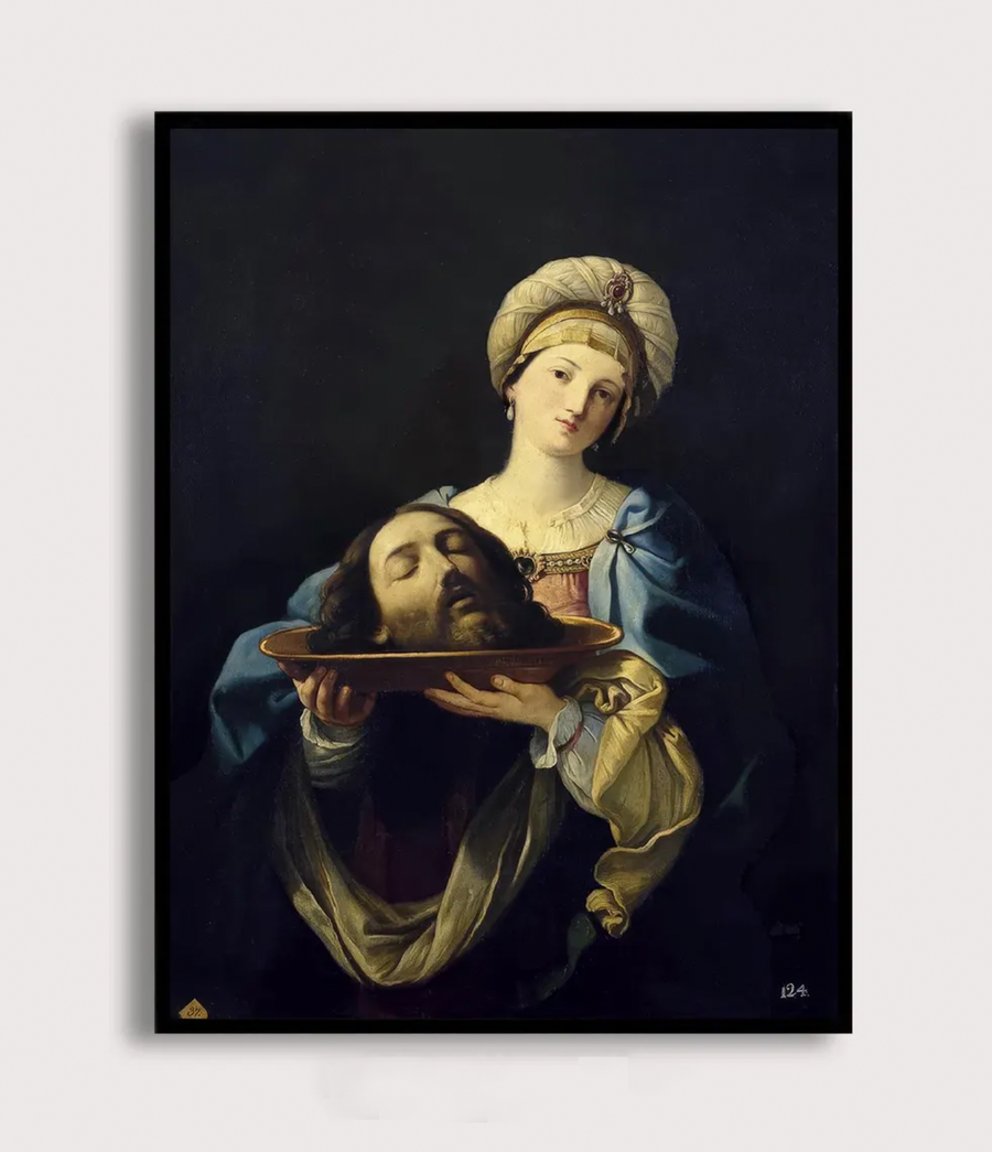 Salomé sosteniendo la cabeza de Juan Bautista (1630-35) - Guido Reni