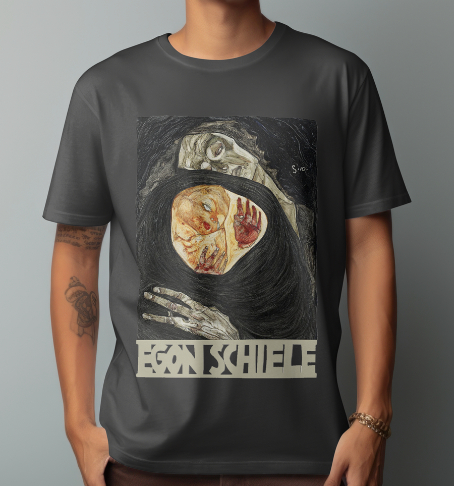 Egon Schiele, Mother - Playera de manga corta