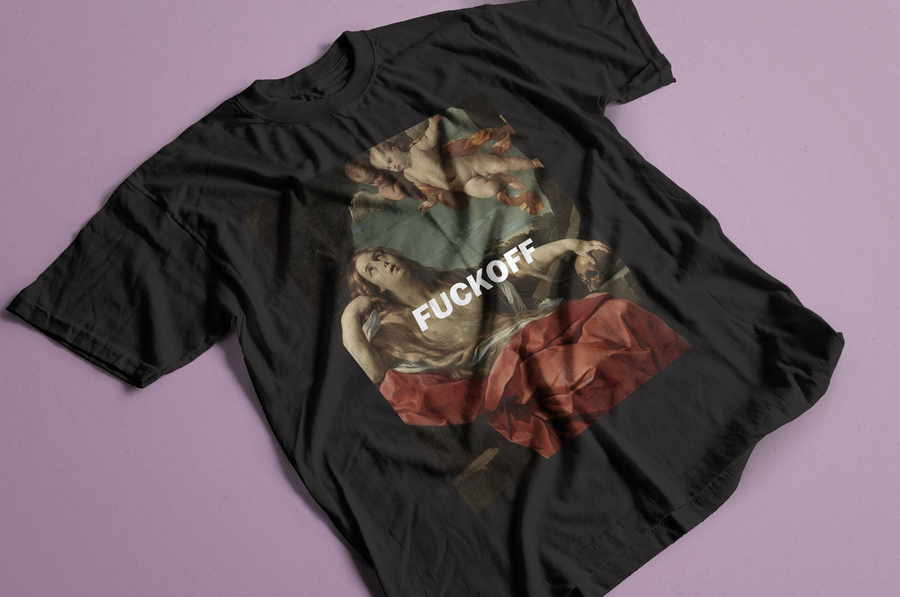 Guido Reni, Fuck Off - Playera de manga corta