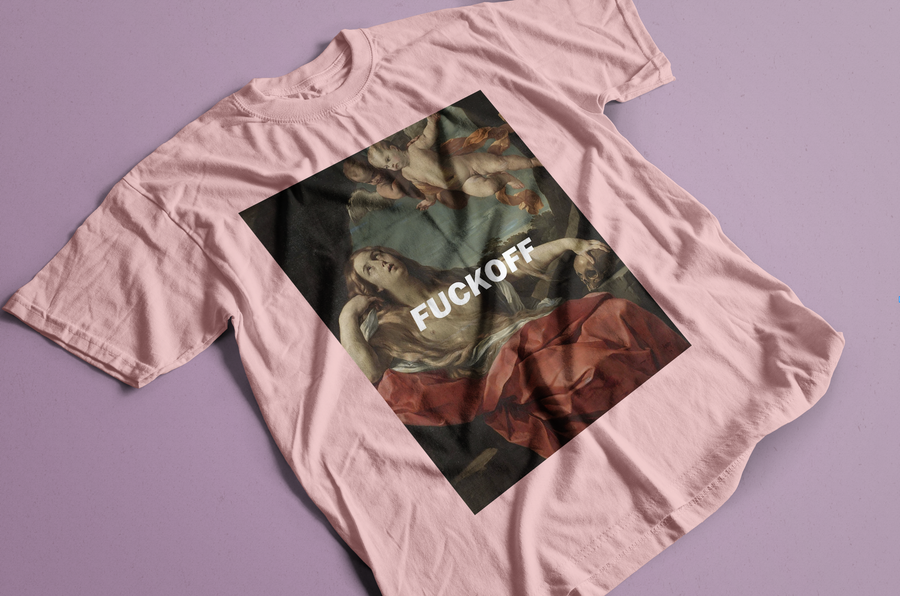 Guido Reni, Fuck Off - Playera de manga corta