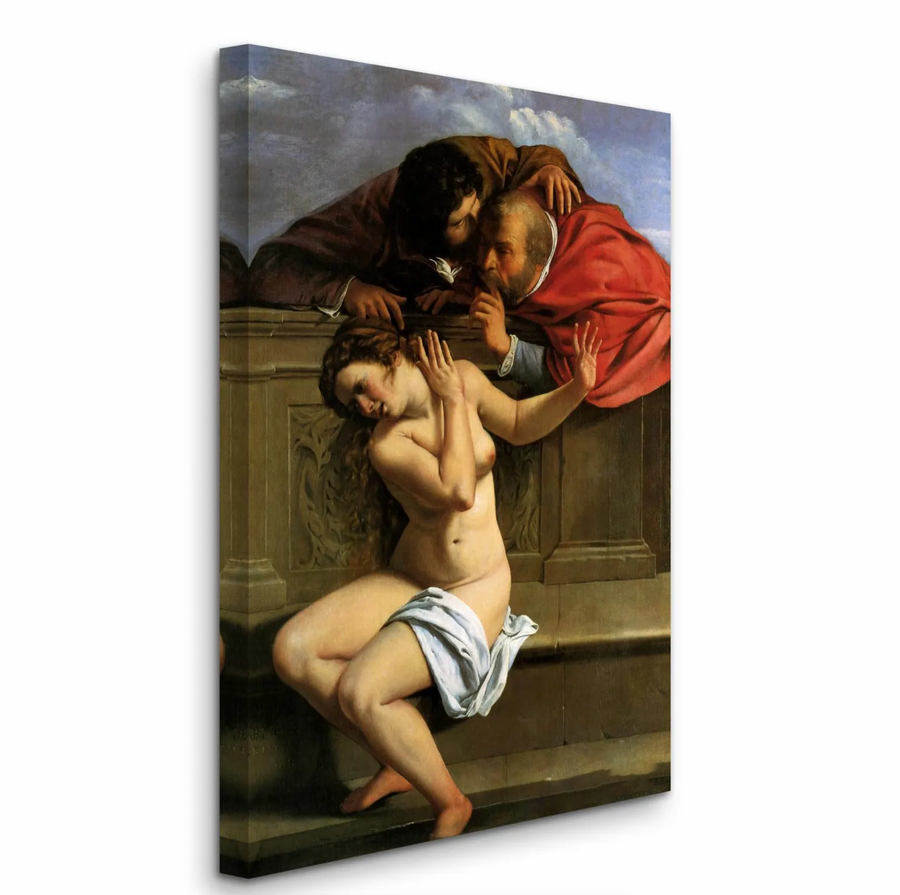 Susana y los ancianos (1610) - Artemisia Gentileschi