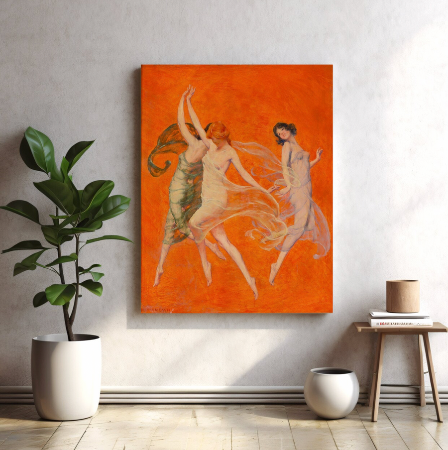 Danza de las tres musas - Warren B. Davis