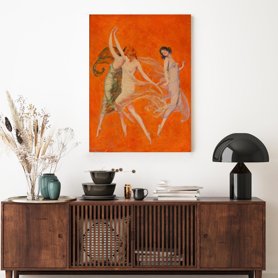Danza de las tres musas - Warren B. Davis