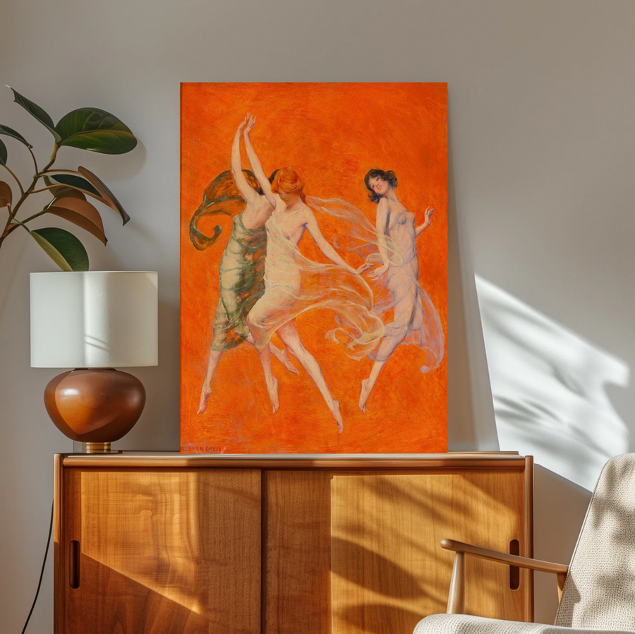 Danza de las tres musas - Warren B. Davis