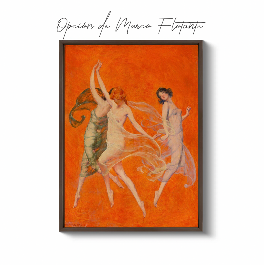 Danza de las tres musas - Warren B. Davis