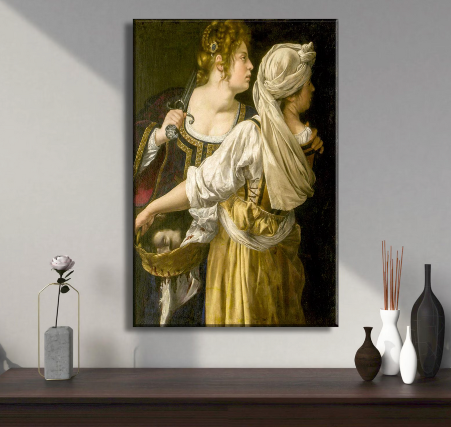Judith con su sirvienta (1615) - Artemisia Gentileschi