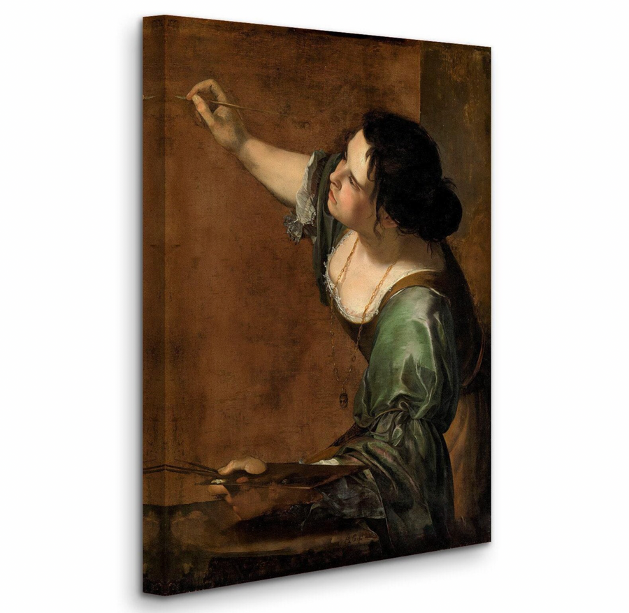 Autorretrato como alegoría de la pintura - Artemisia Gentileschi
