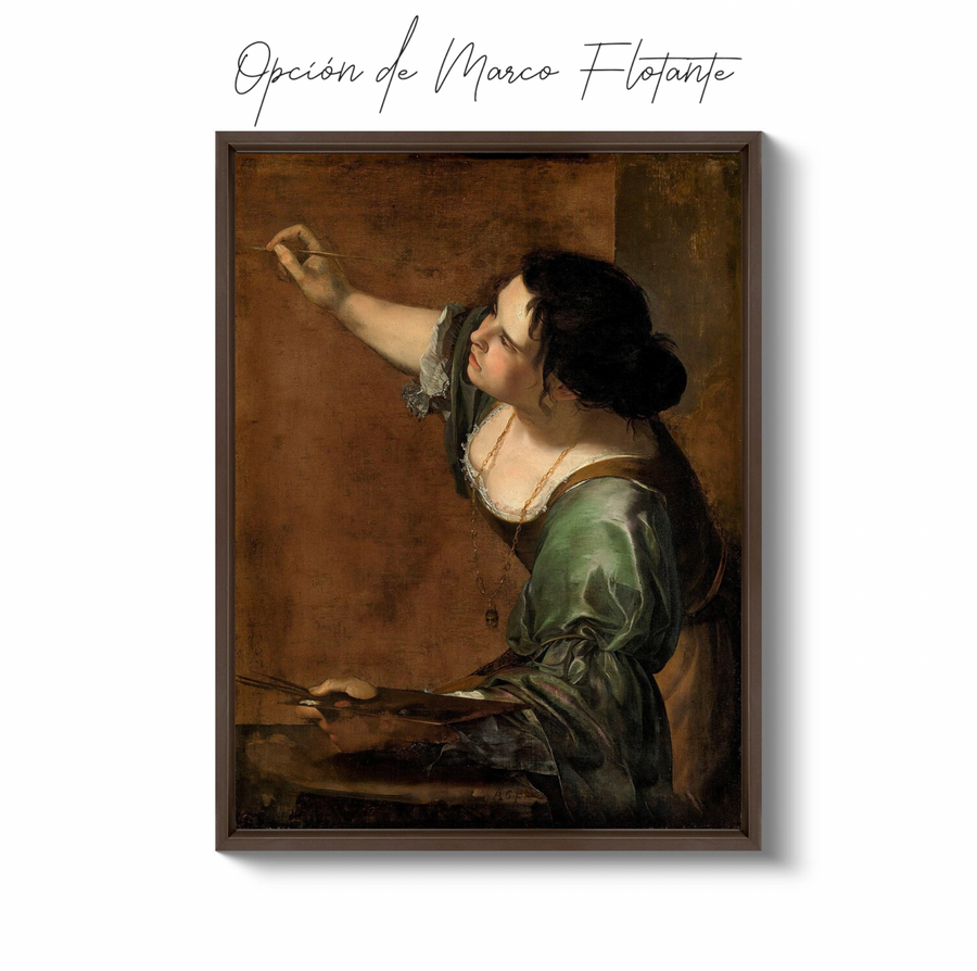 Autorretrato como alegoría de la pintura - Artemisia Gentileschi