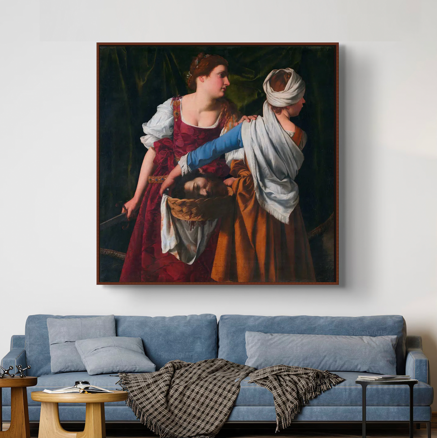 Judith y la doncella con la cabeza de Holofernes - Artemisia Gentileschi