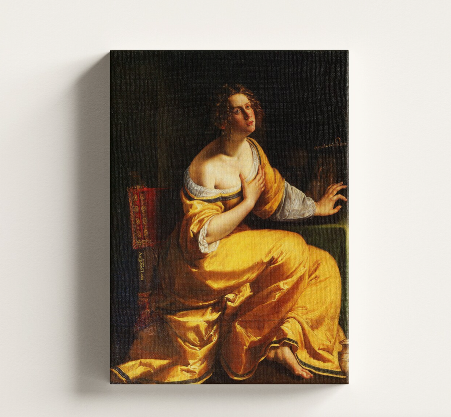 Autorretrato como María Magdalena (1616)   - Artemisia Gentileschi