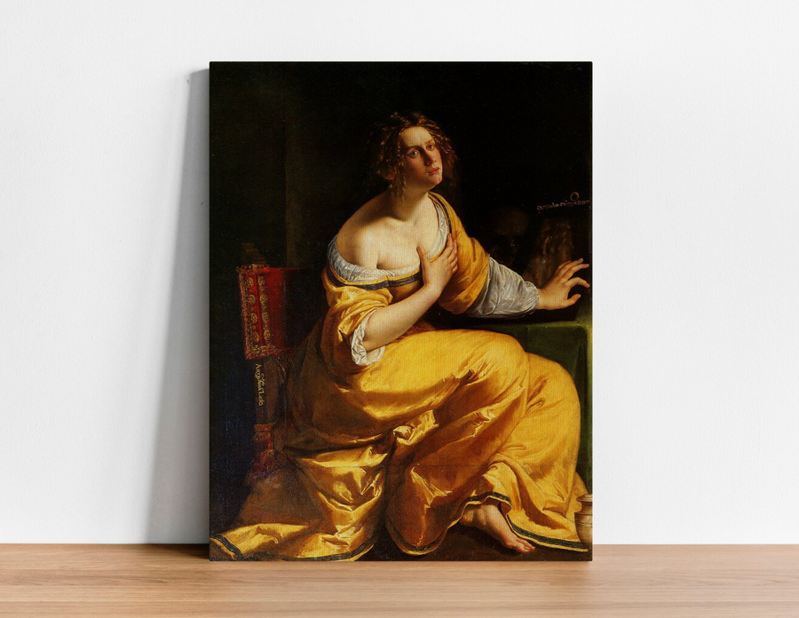 Autorretrato como María Magdalena (1616)   - Artemisia Gentileschi