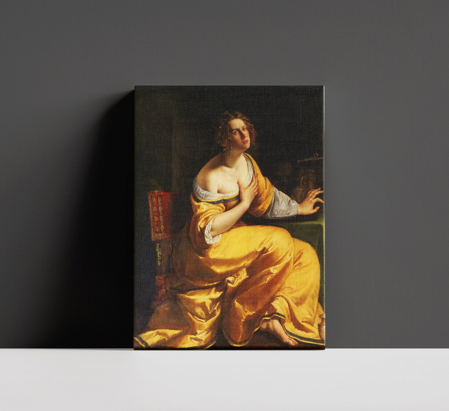 Autorretrato como María Magdalena (1616)   - Artemisia Gentileschi