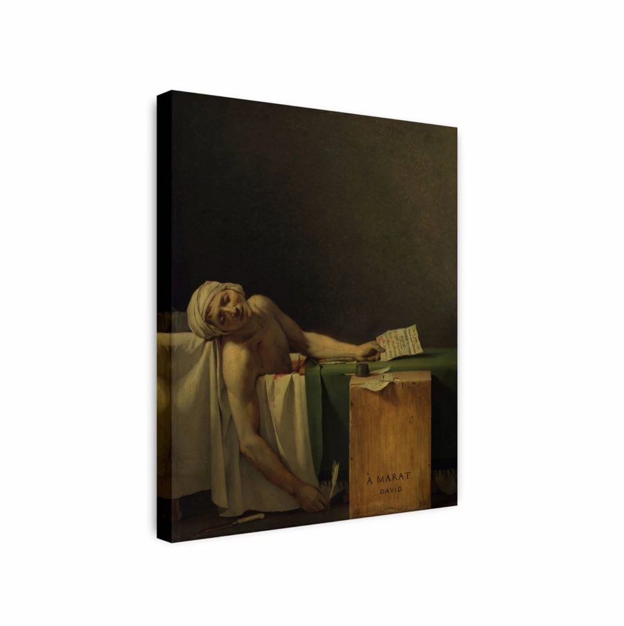 La muerte de Marat  - Jacques-Louis David