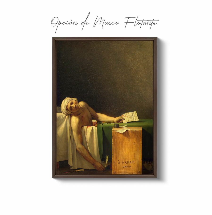 La muerte de Marat  - Jacques-Louis David