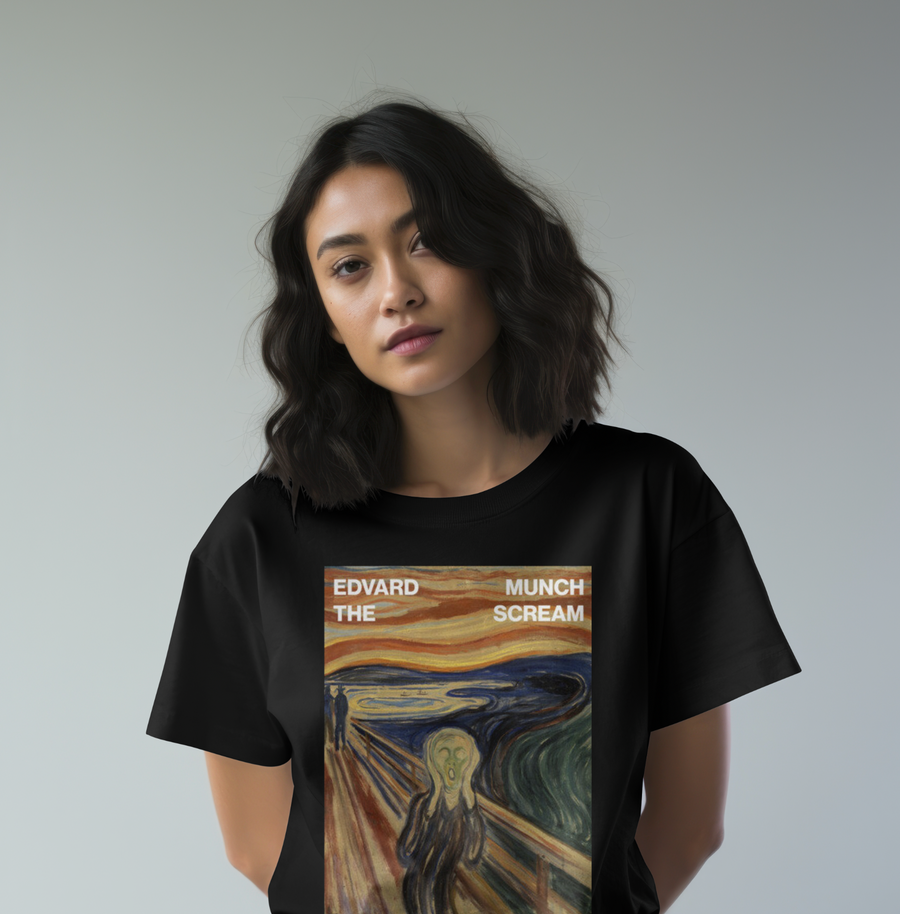 El Grito, Edvard Munch - Playera de manga corta