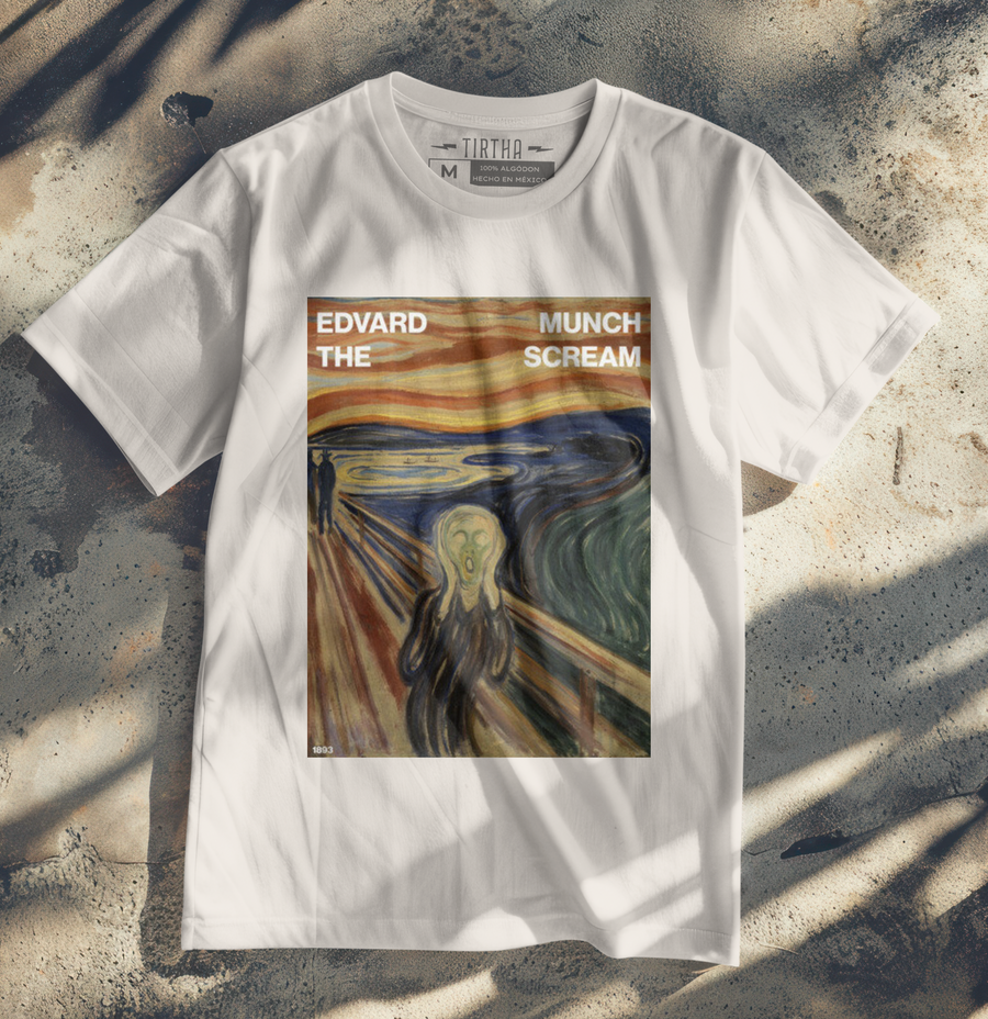 El Grito, Edvard Munch - Playera de manga corta