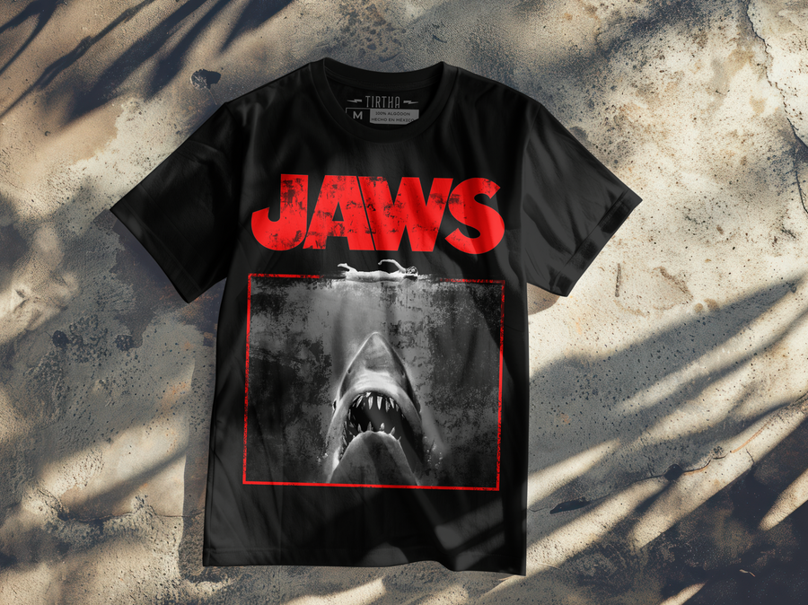 Jaws - Playera de manga corta