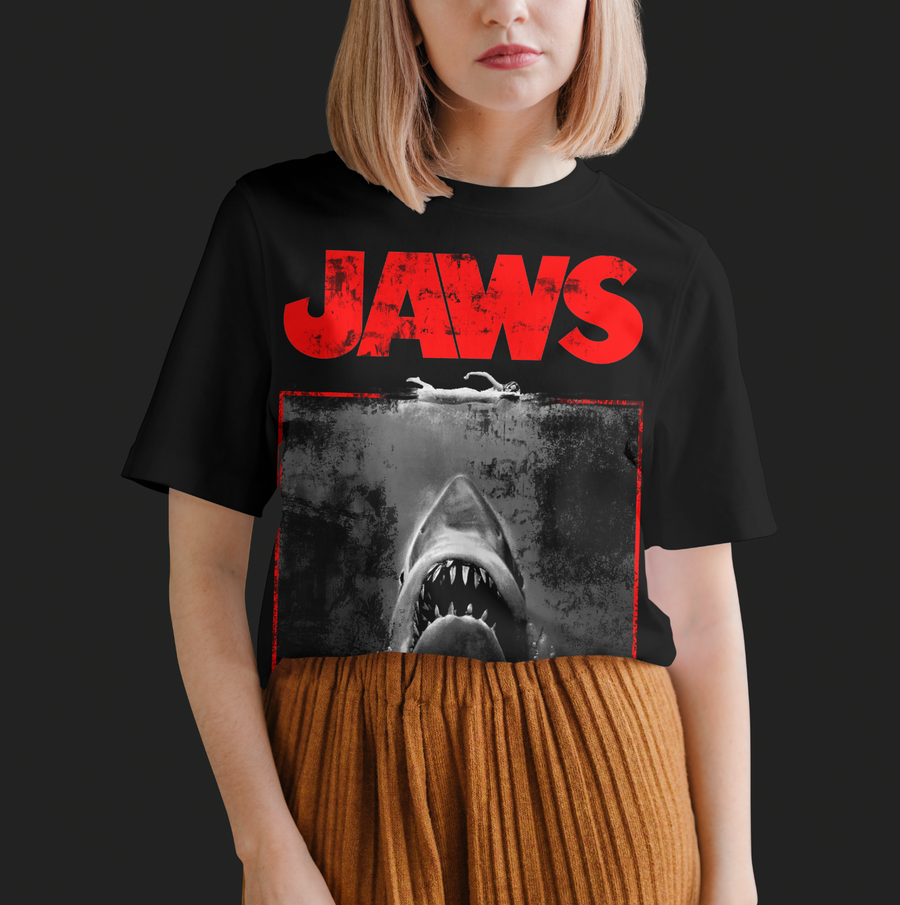 Jaws - Playera de manga corta