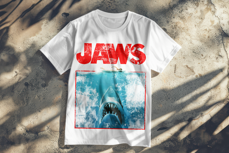 Jaws - Playera de manga corta