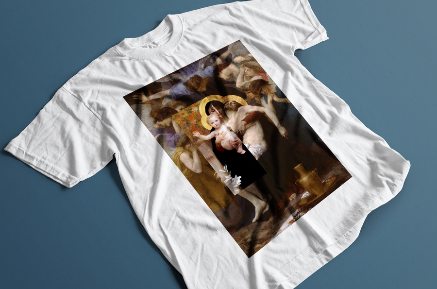 William Bouguereau - Playera de manga corta