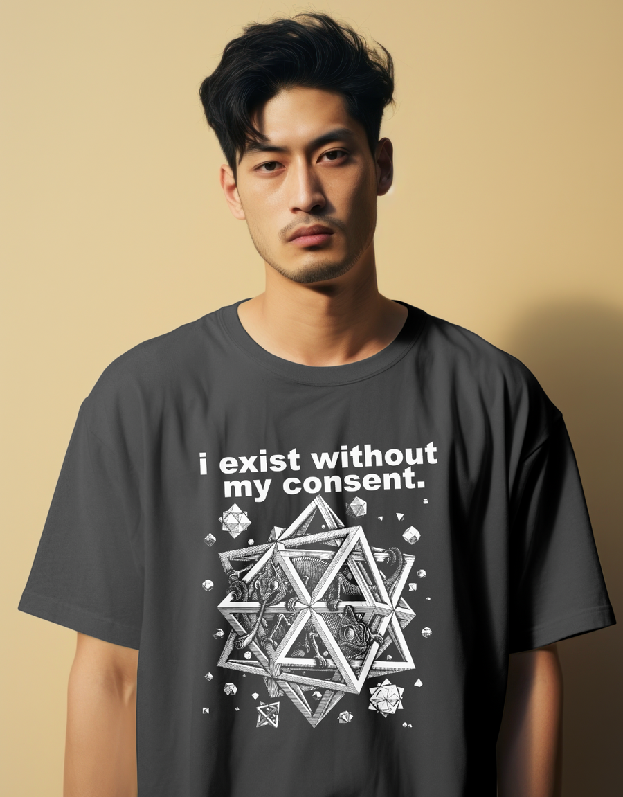 Escher, I exist without my consent  - Playera de manga corta