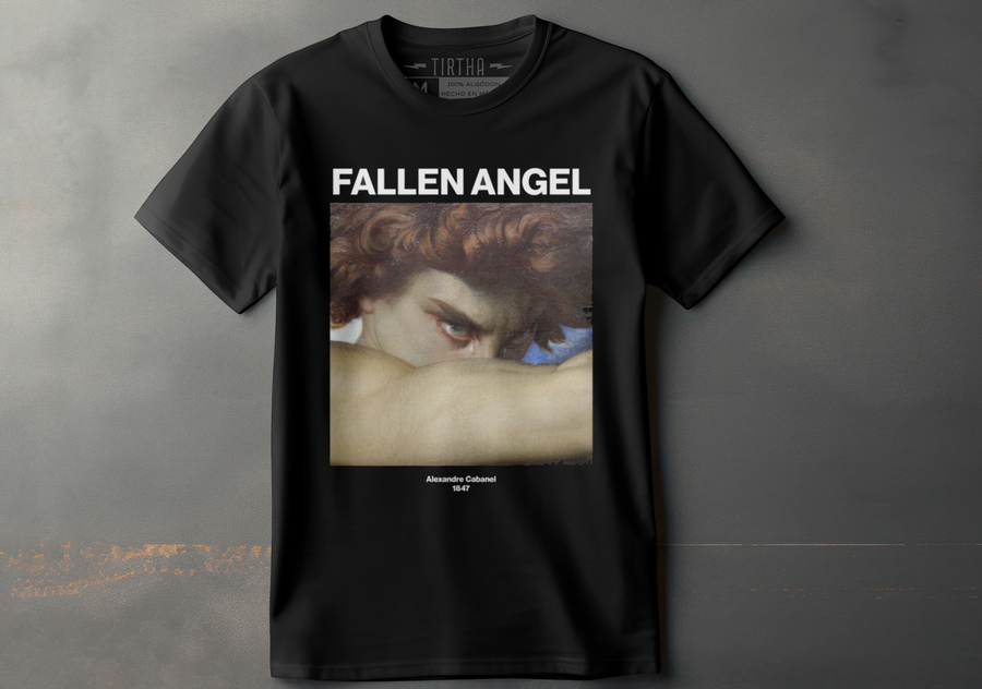 Fallen Angel, Alexandre Cabanel - Playera de manga corta