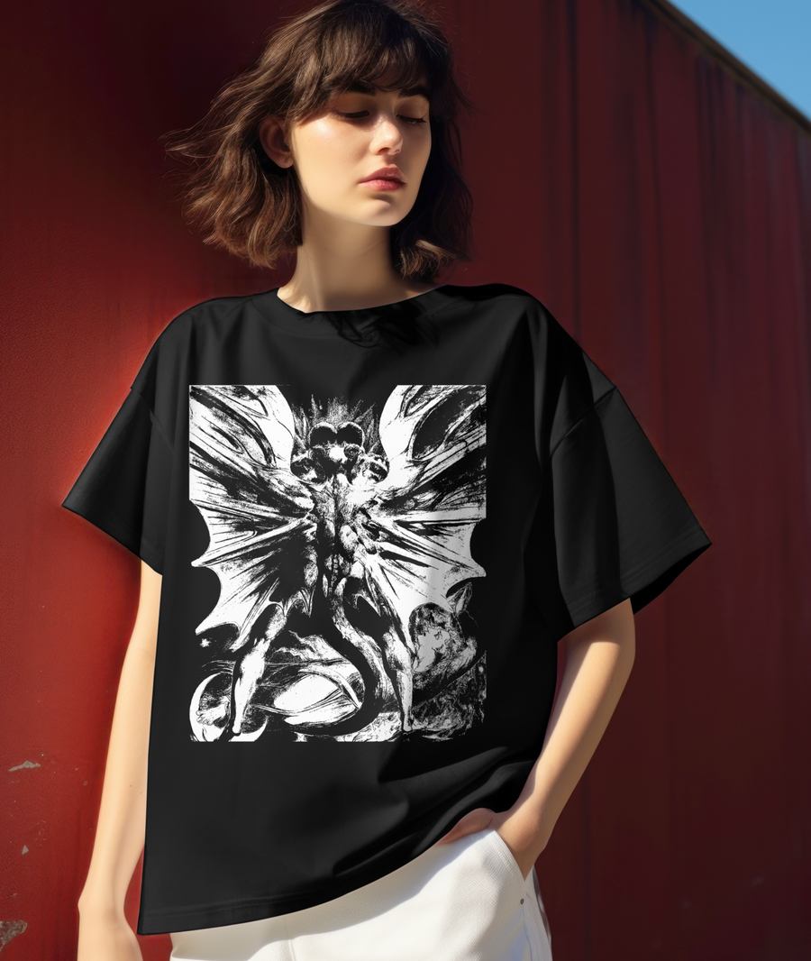 The Great Red Dragon, William Blake - Playera de manga corta