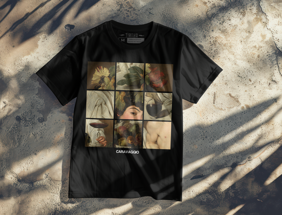 Caravaggio, Bacchus - Playera de manga corta