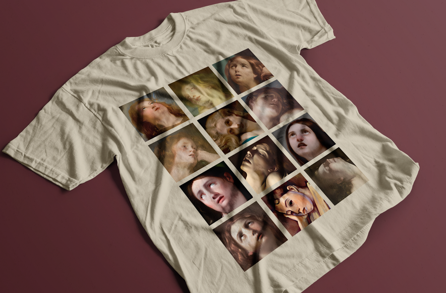 Alegoría Femenina, Arte Barroco - Playera de manga corta