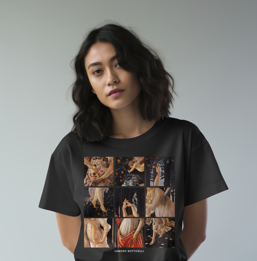 La Primavera, Sandro Botticelli - Playera de manga corta