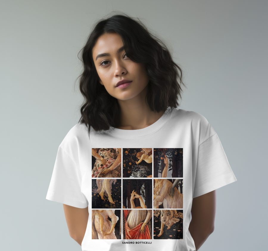 La Primavera, Sandro Botticelli - Playera de manga corta